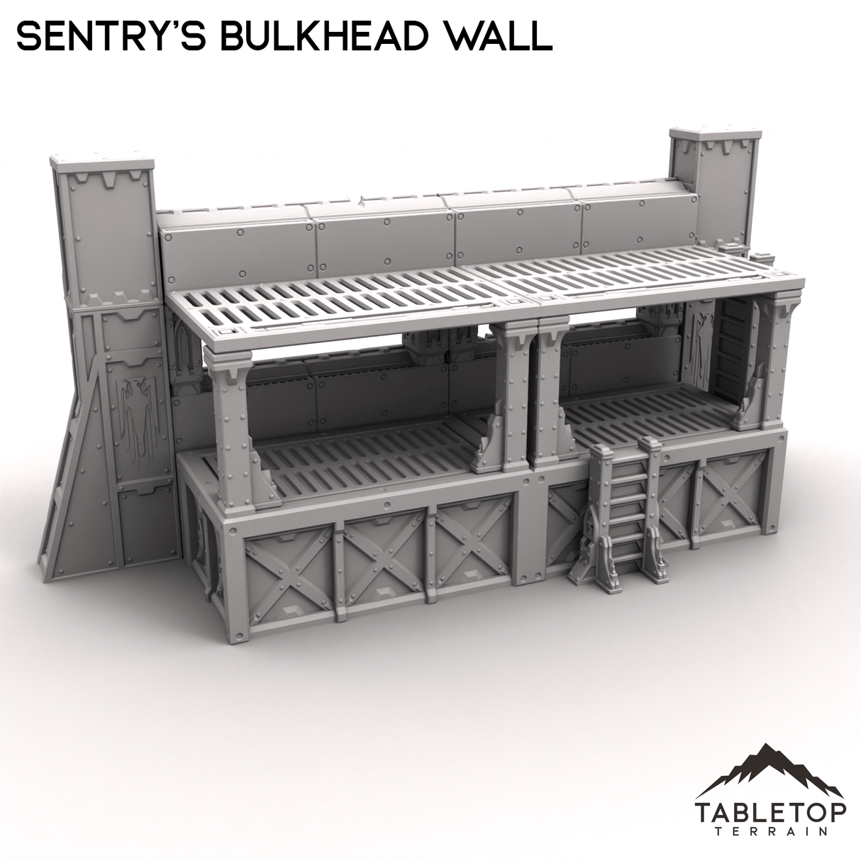 Tabletop Terrain Terrain Sentry's Bulkhead Wall