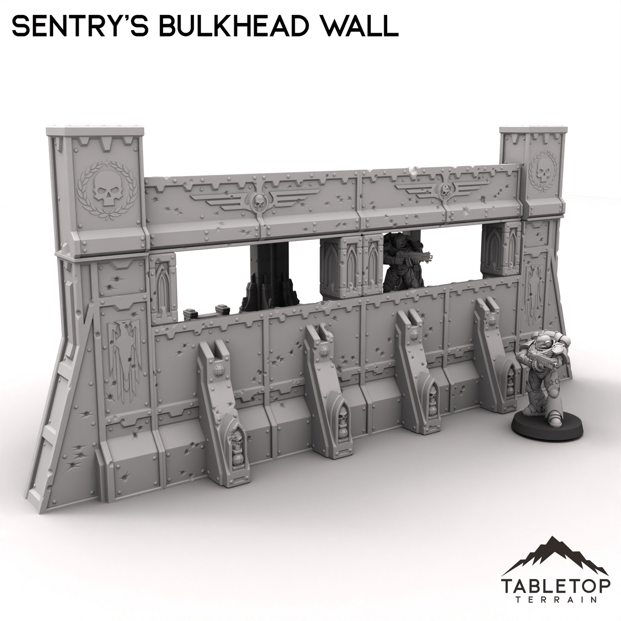 Tabletop Terrain Terrain Sentry's Bulkhead Wall