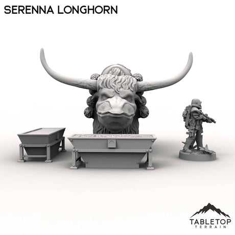 Tabletop Terrain Terrain Serenna Longhorn