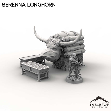 Tabletop Terrain Terrain Serenna Longhorn