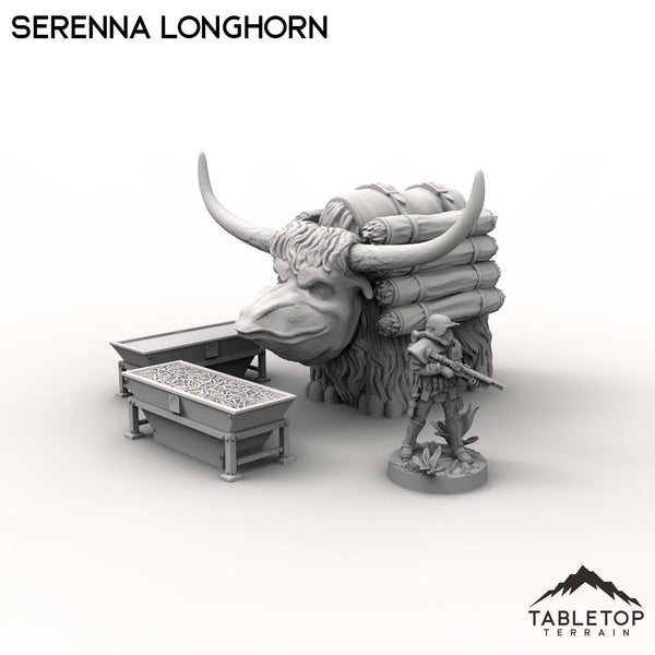 Tabletop Terrain Terrain Serenna Longhorn