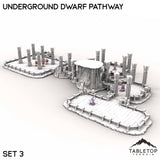 Tabletop Terrain Terrain Set 3 / 32mm Underground Dwarf Pathway