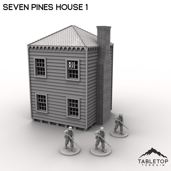 Tabletop Terrain Terrain Seven Pines House 1