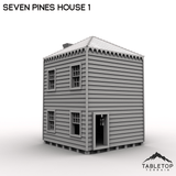 Tabletop Terrain Terrain Seven Pines House 1