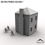 Tabletop Terrain Terrain Seven Pines House 1