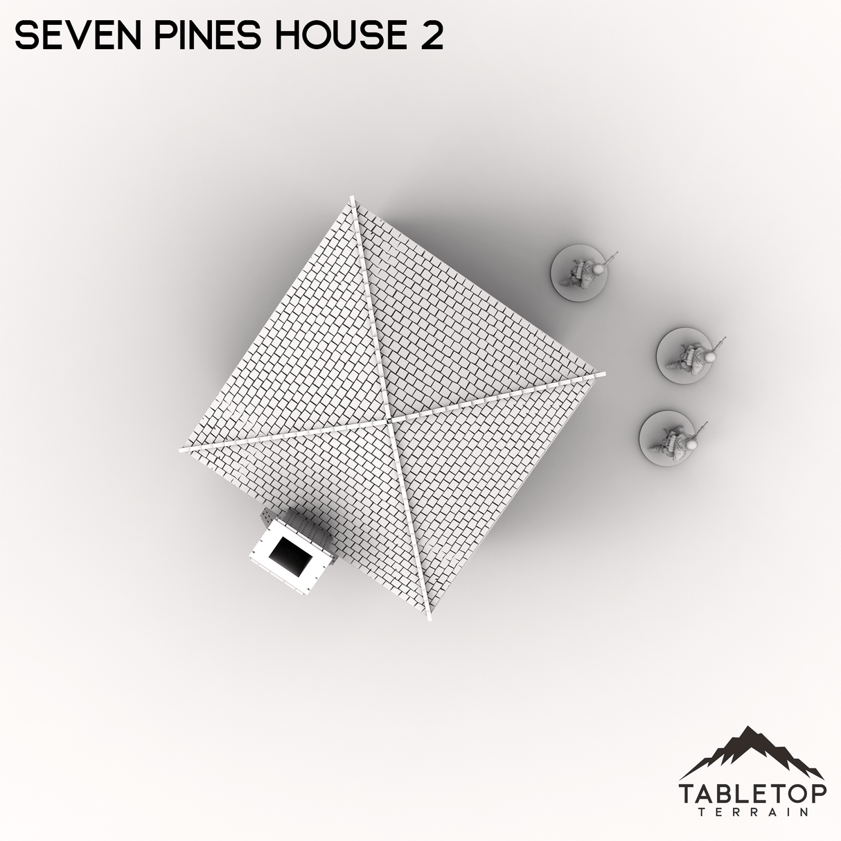 Tabletop Terrain Terrain Seven Pines House 2
