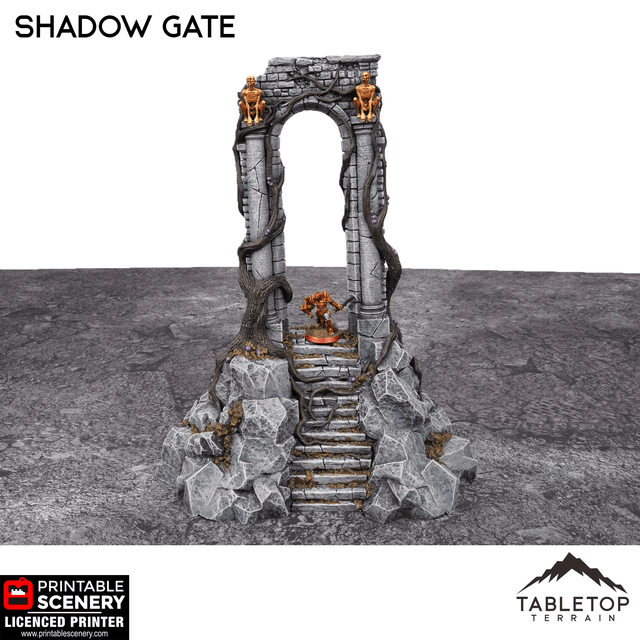 Tabletop Terrain Terrain Shadow Gate - Fantasy Terrain