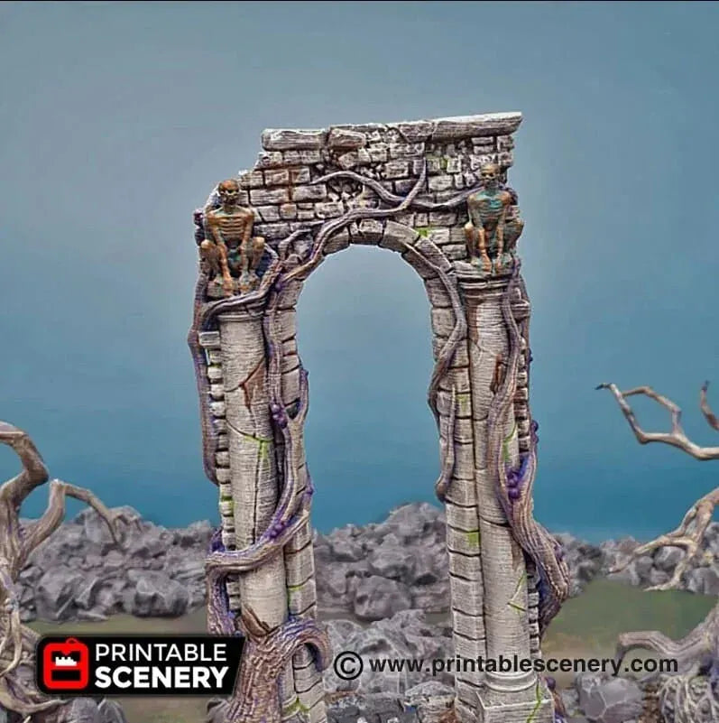 Tabletop Terrain Terrain Shadow Gate - Fantasy Terrain