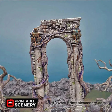 Tabletop Terrain Terrain Shadow Gate - Fantasy Terrain