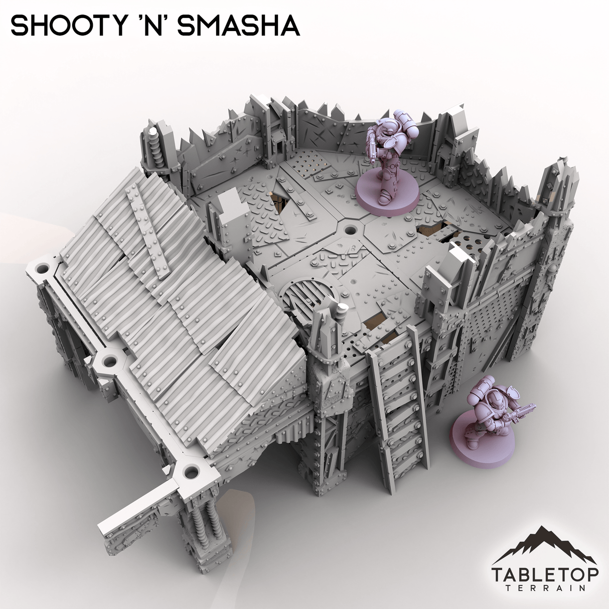 Tabletop Terrain Terrain Shooty 'N' Smasha - Scrapz Kamp