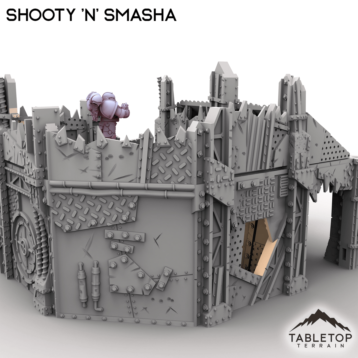 Tabletop Terrain Terrain Shooty 'N' Smasha - Scrapz Kamp