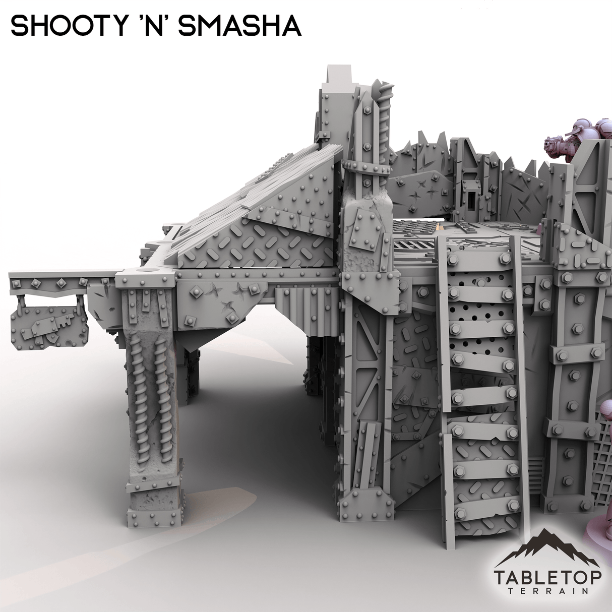 Tabletop Terrain Terrain Shooty 'N' Smasha - Scrapz Kamp
