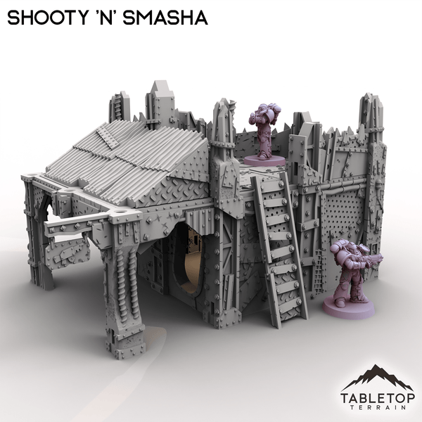 Tabletop Terrain Terrain Shooty 'N' Smasha - Scrapz Kamp