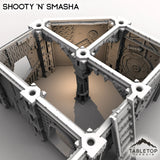 Tabletop Terrain Terrain Shooty 'N' Smasha - Scrapz Kamp