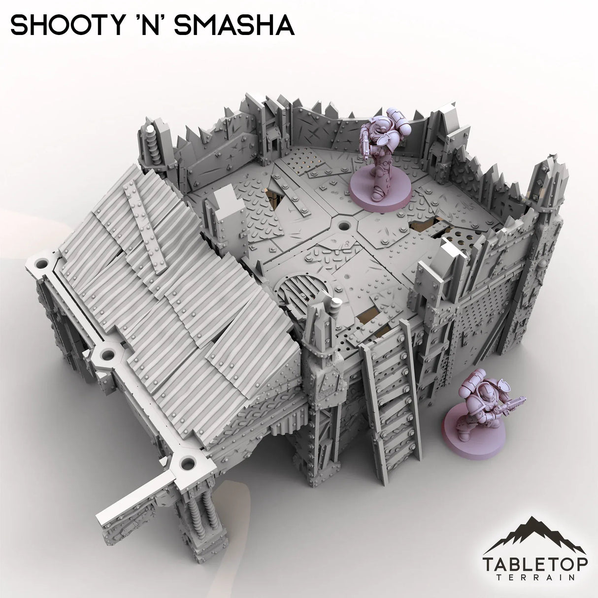Tabletop Terrain Terrain Shooty 'N' Smasha - Scrapz Kamp