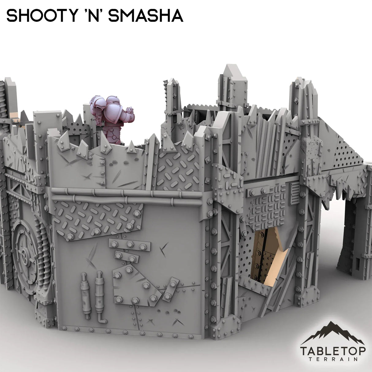 Tabletop Terrain Terrain Shooty 'N' Smasha - Scrapz Kamp