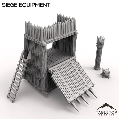 Tabletop Terrain Terrain Siege  Equipment - Kingdom of Saxonia