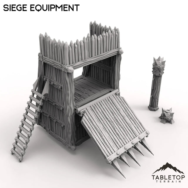 Tabletop Terrain Terrain Siege  Equipment - Kingdom of Saxonia