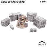 Tabletop Terrain Terrain Siege of Castograd 8mm Small Scale Terrain Pack