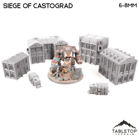Tabletop Terrain Terrain Siege of Castograd 8mm Small Scale Terrain Pack