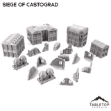 Tabletop Terrain Terrain Siege of Castograd 8mm Small Scale Terrain Pack