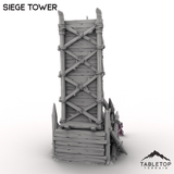 Tabletop Terrain Terrain Siege Tower - Kingdom of Saxonia