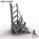 Tabletop Terrain Terrain Siege Tower - Kingdom of Saxonia