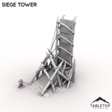 Tabletop Terrain Terrain Siege Tower - Kingdom of Saxonia