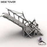Tabletop Terrain Terrain Siege Tower - Kingdom of Saxonia