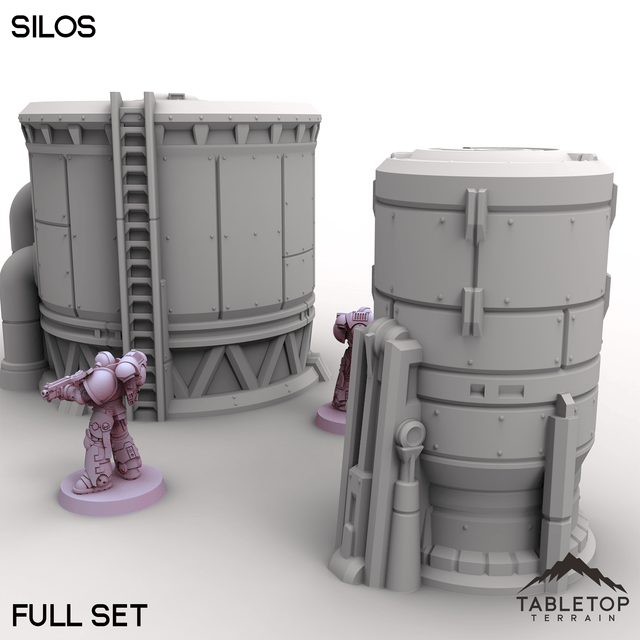 Tabletop Terrain Terrain Silos