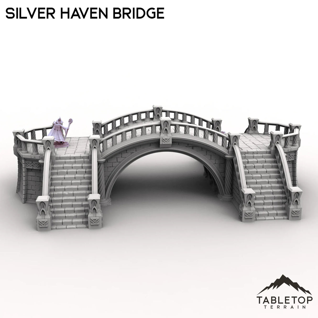 Tabletop Terrain Terrain Silver Haven Bridge