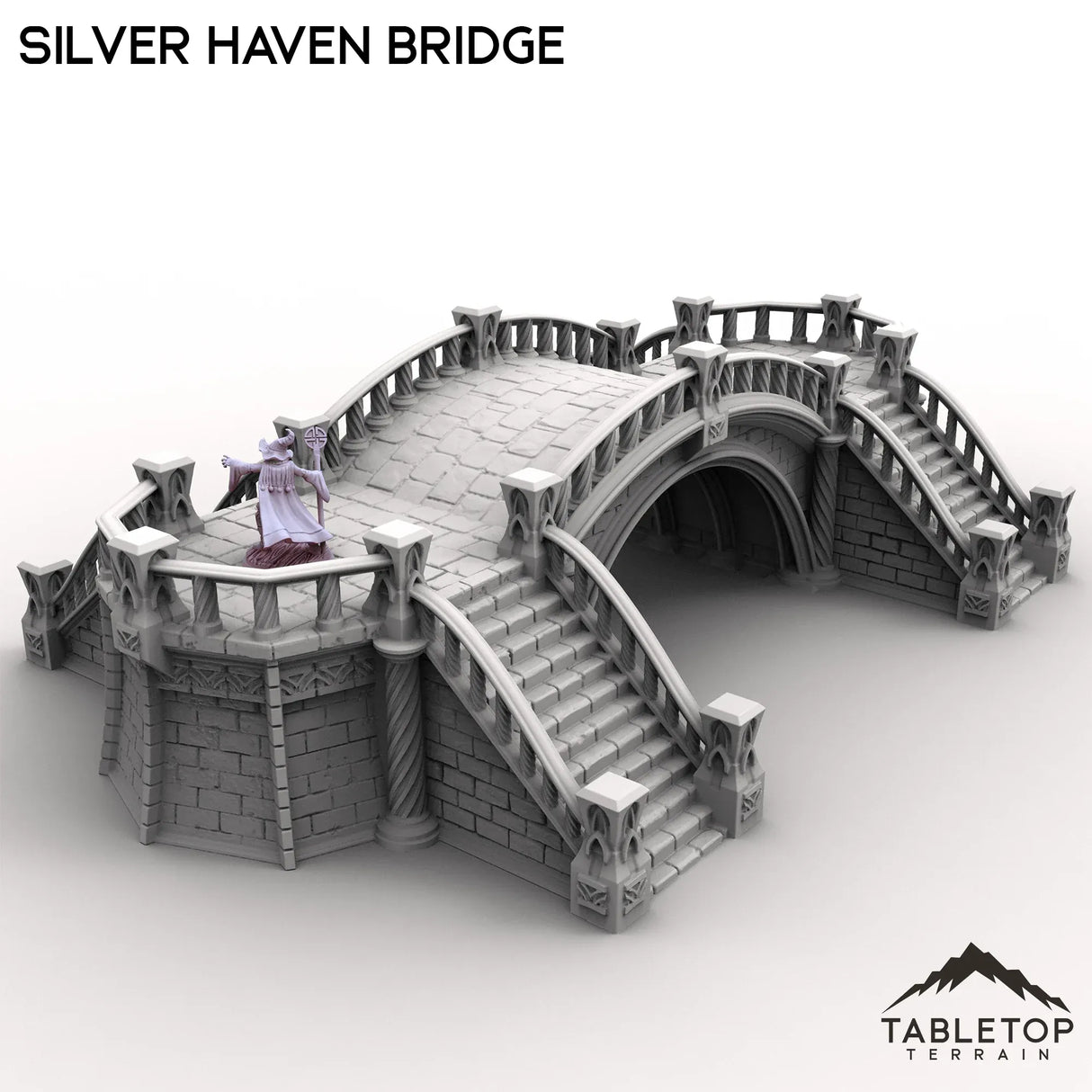 Tabletop Terrain Terrain Silver Haven Bridge