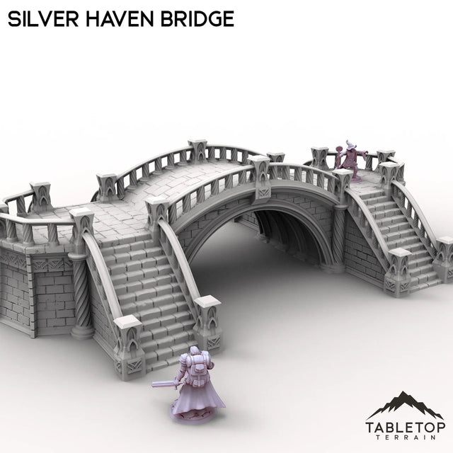 Tabletop Terrain Terrain Silver Haven Bridge