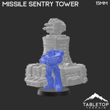 Tabletop Terrain Terrain Sithic Outpost Plasma Crystal Pit & Missile Sentry Tower
