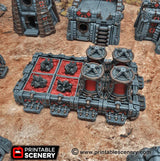 Tabletop Terrain Terrain Sithic Outpost Plasma Crystal Pit & Missile Sentry Tower