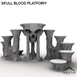 Tabletop Terrain Terrain Skull Blood Platform