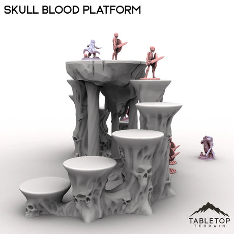 Tabletop Terrain Terrain Skull Blood Platform