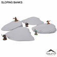 Tabletop Terrain Terrain Sloping Banks Wargaming Hills