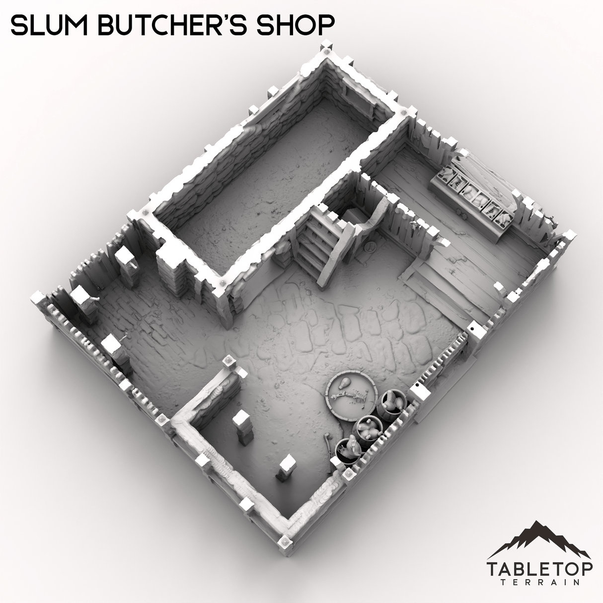 Tabletop Terrain Terrain Slum Butcher's Shop