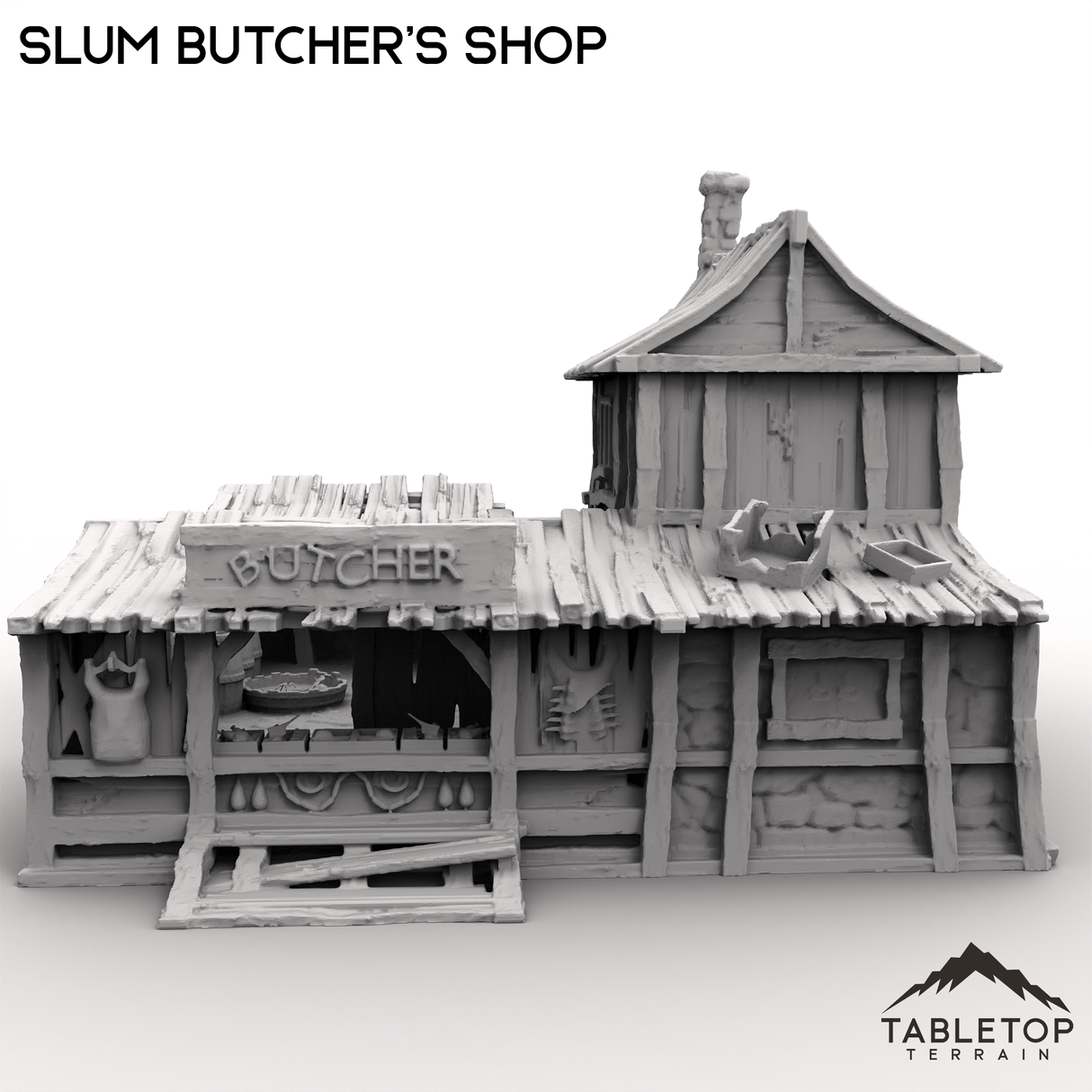 Tabletop Terrain Terrain Slum Butcher's Shop