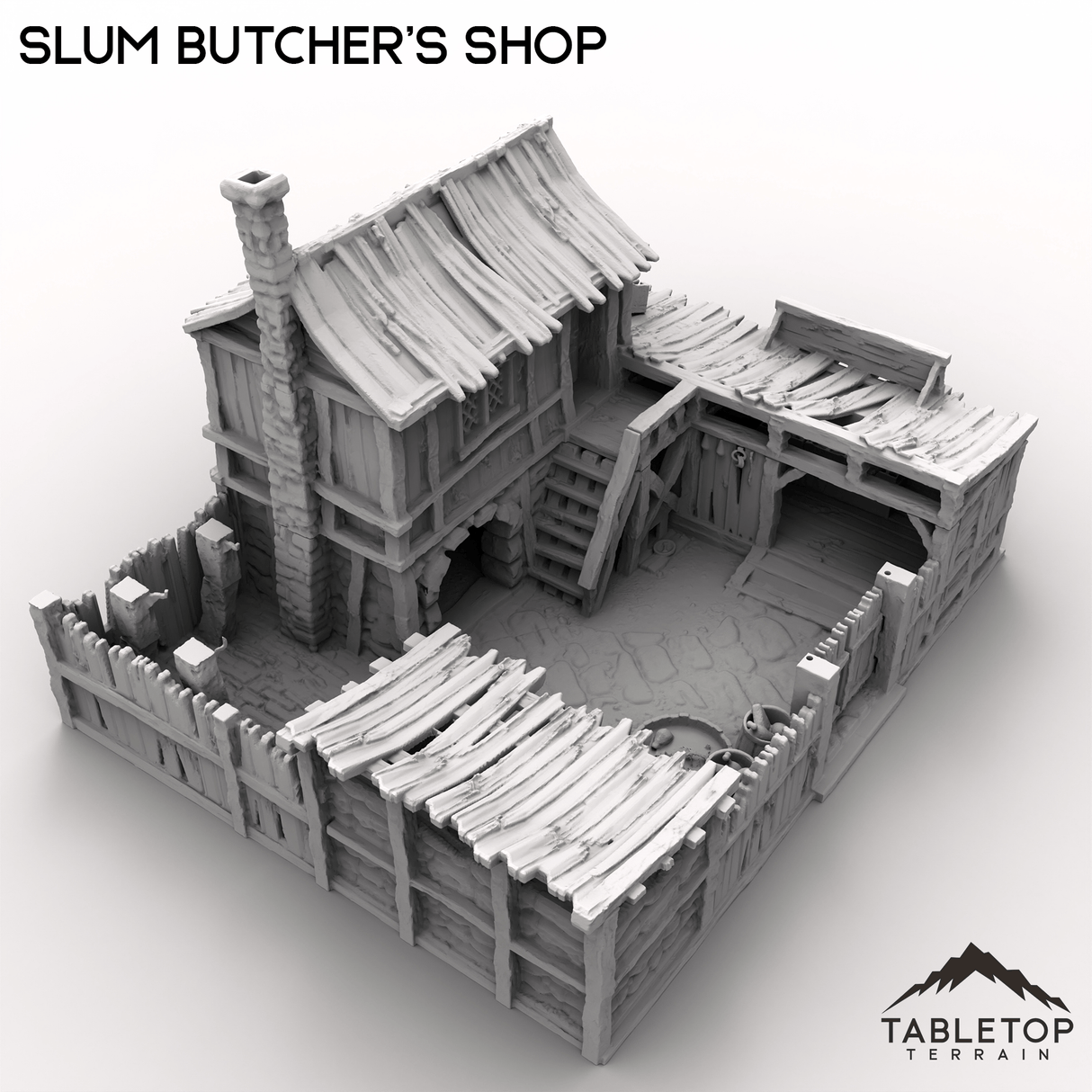 Tabletop Terrain Terrain Slum Butcher's Shop