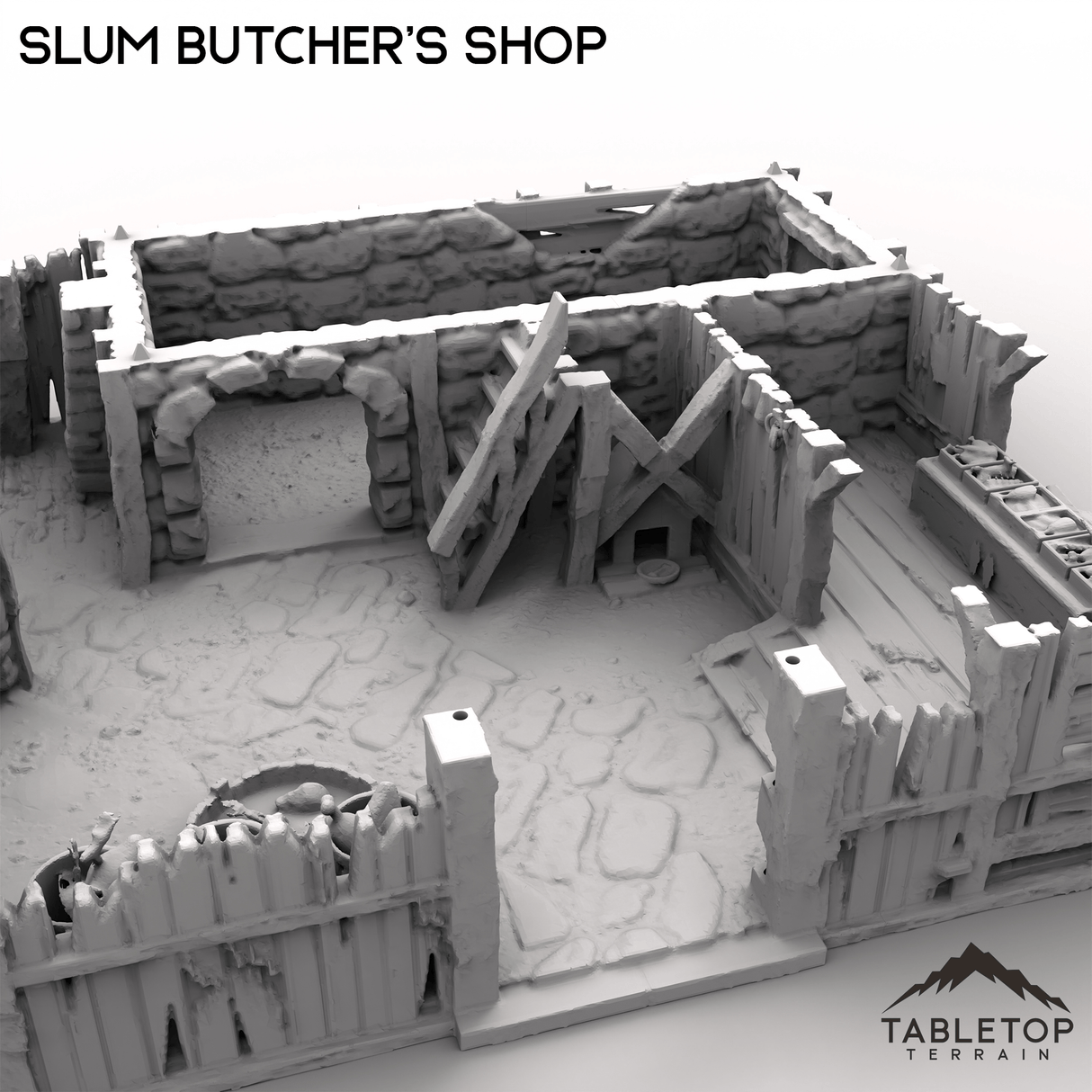 Tabletop Terrain Terrain Slum Butcher's Shop