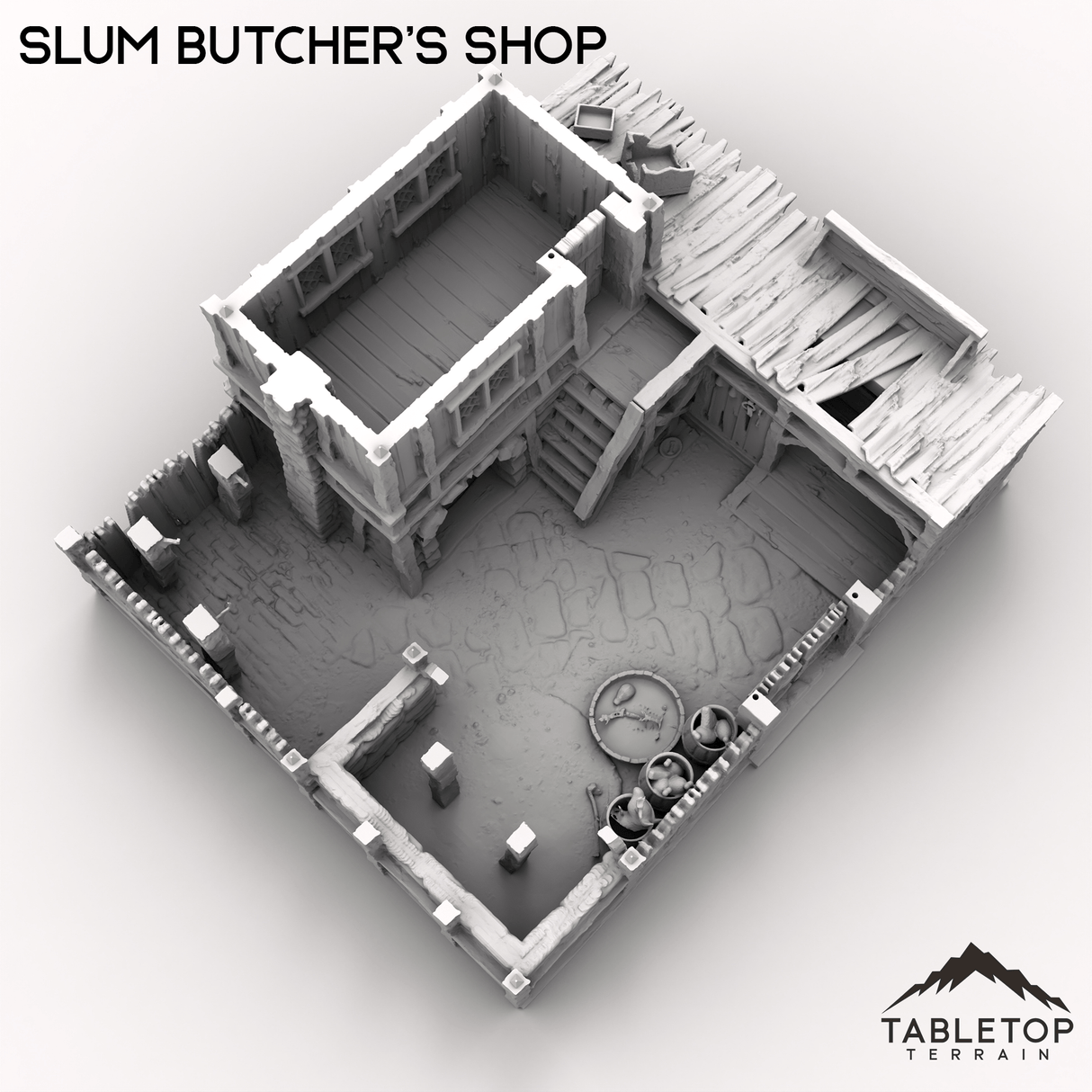 Tabletop Terrain Terrain Slum Butcher's Shop