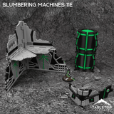 Tabletop Terrain Terrain Slumbering Machines 11e Foldable Tournament Terrain