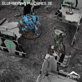 Tabletop Terrain Terrain Slumbering Machines 11e Foldable Tournament Terrain