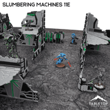 Tabletop Terrain Terrain Slumbering Machines 11e Foldable Tournament Terrain