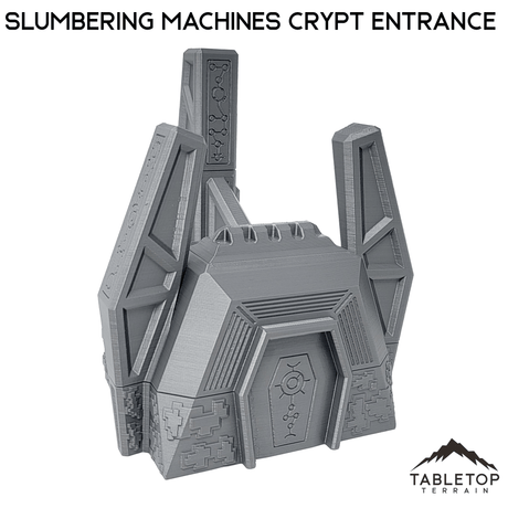 Tabletop Terrain Terrain Slumbering Machines Crypt Entrance
