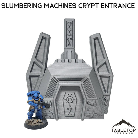 Tabletop Terrain Terrain Slumbering Machines Crypt Entrance