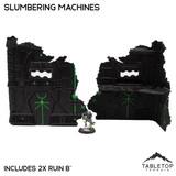 Tabletop Terrain Terrain Slumbering Machines Foldable Multicolor 10e Tournament Terrain
