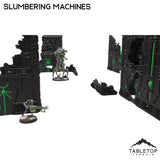 Tabletop Terrain Terrain Slumbering Machines Foldable Multicolor 10e Tournament Terrain